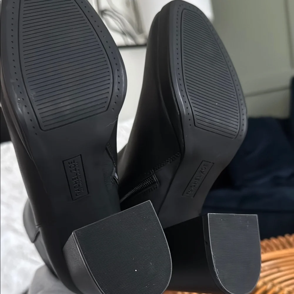 Black Ankle Boots Size 7 - Picture 5 of 5